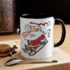 Charlie Chuckles as Father Christmas Skiing - "To Gnome You and Love You." - Image 8