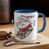 Charlie Chuckles as Father Christmas Skiing - "To Gnome You and Love You." - Image 12